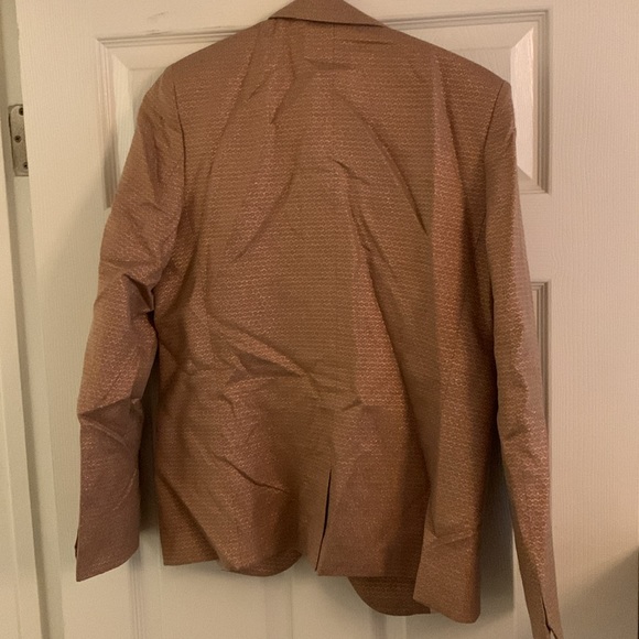 Zadig&Voltaire Vedy Jac Rose Lurex Shimmer Blazer - Picture 9 of 10